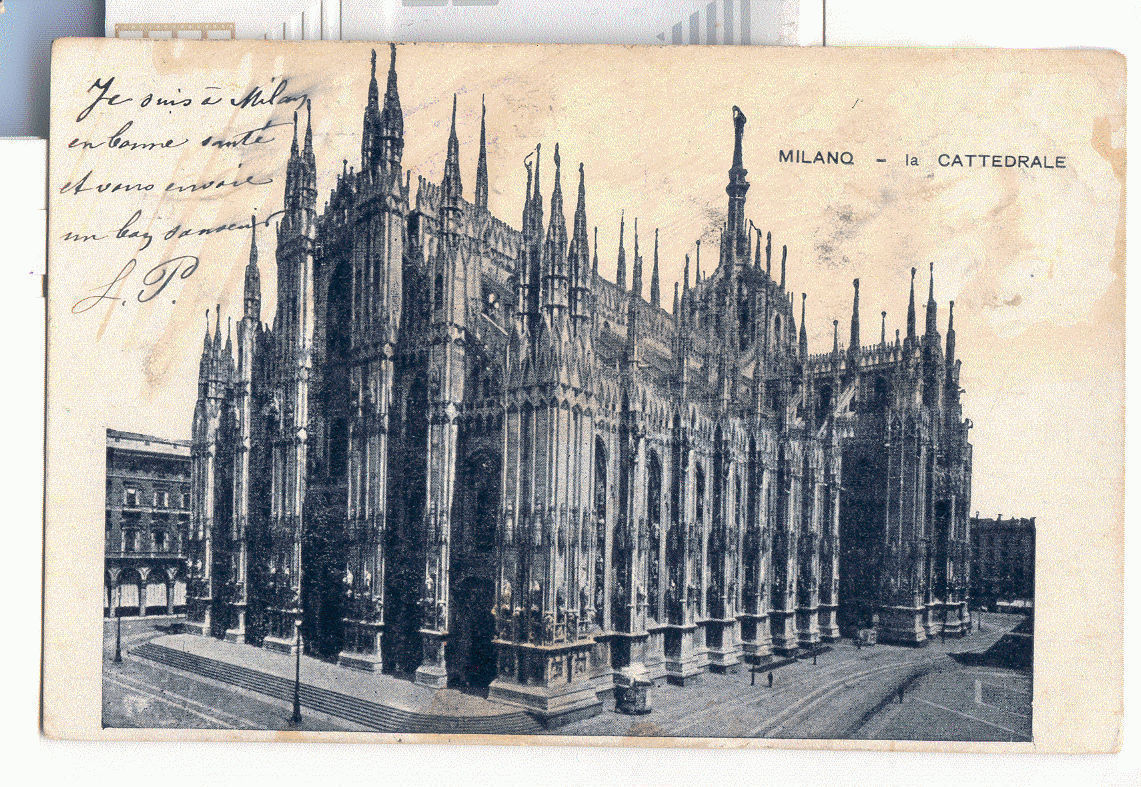 MILANO - CATTEDRALE (DUOMO) V1904