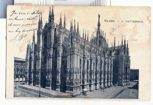 MILANO - CATTEDRALE (DUOMO) V1904