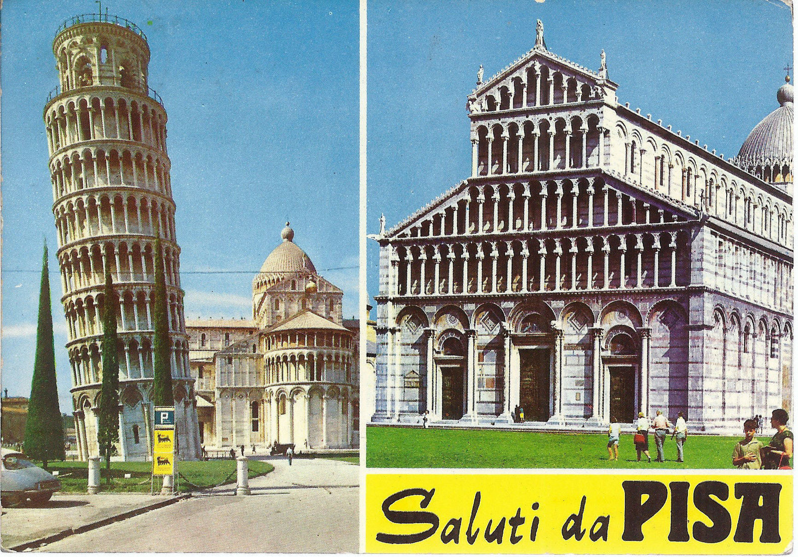PISA - SALUTI - 2 VEDUTE - V 1974 - FG
