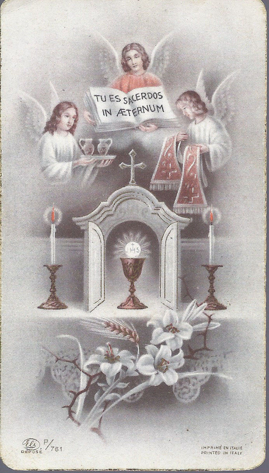 TU ES SACERDOS IN AETERNUM - Ordinazione Sacerdotale - 1942