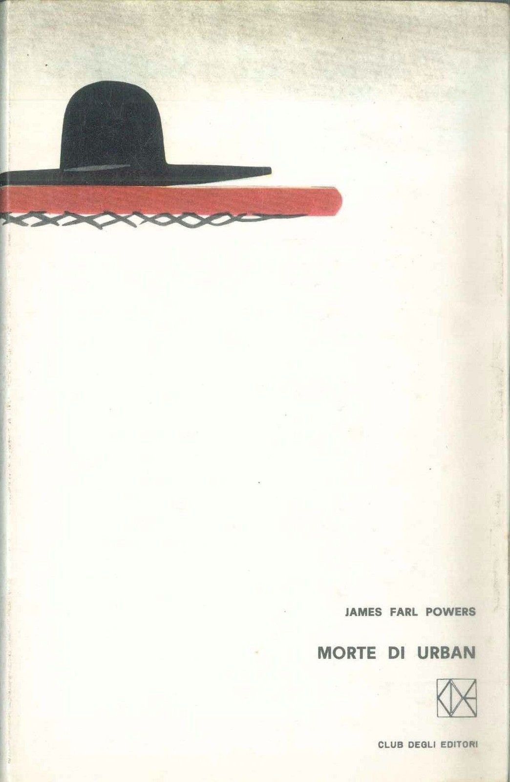 MORTE DI URBAN -  JAMES FARL POWERS - ED. CDE