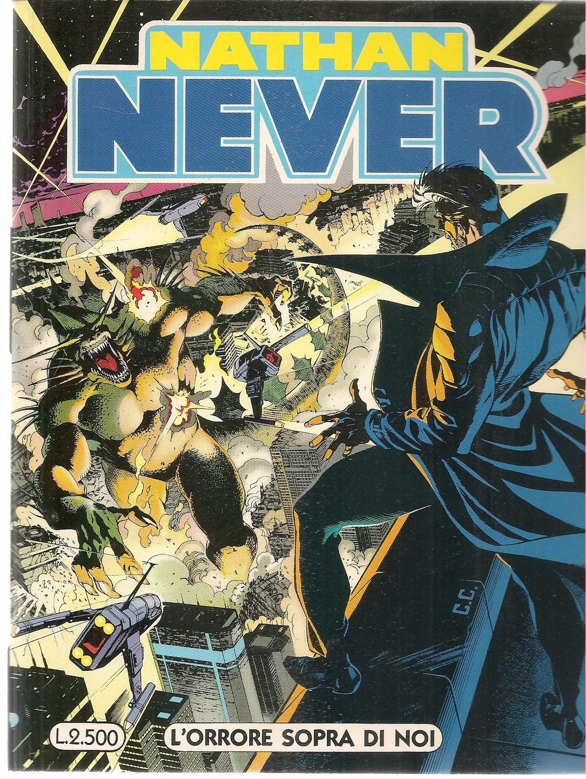 NATHAN NEVER N. 37 - L'ORRORE SOPRA DI NOI