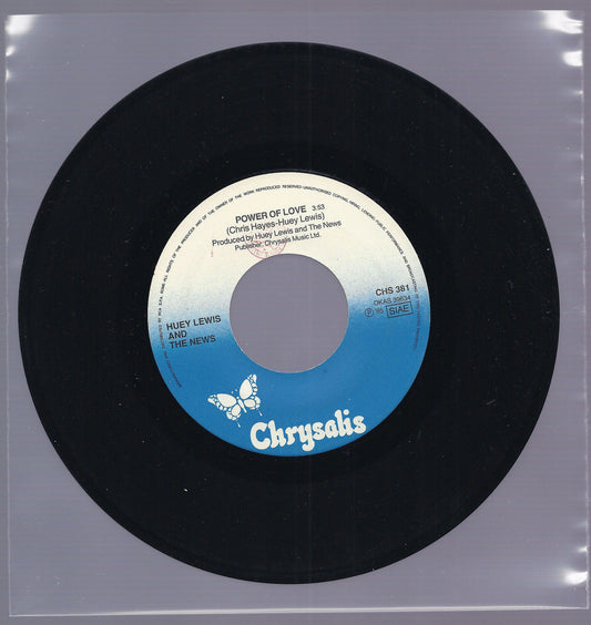 POWER OF LOVE - BAD IS BAD == HUEY LEWIS AND THE NEWS