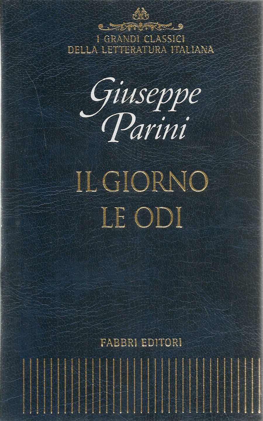 ILGIORNO - LE ODI - GIUSEPPE PARINI
