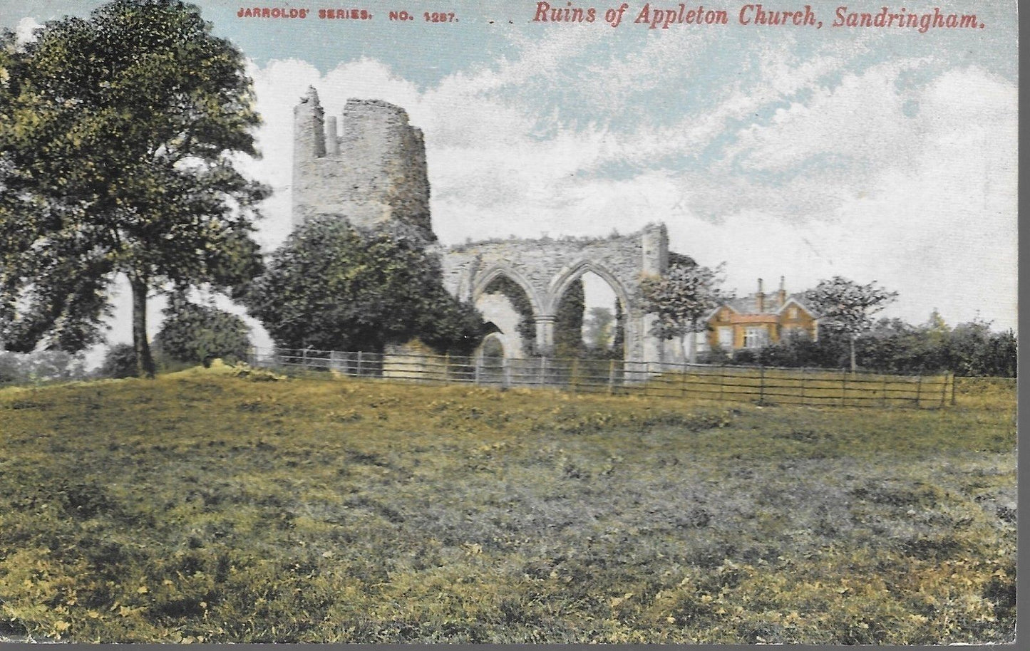 SANDRINGHAM - RUINS OF APPLETON CHURCH - V/T1908