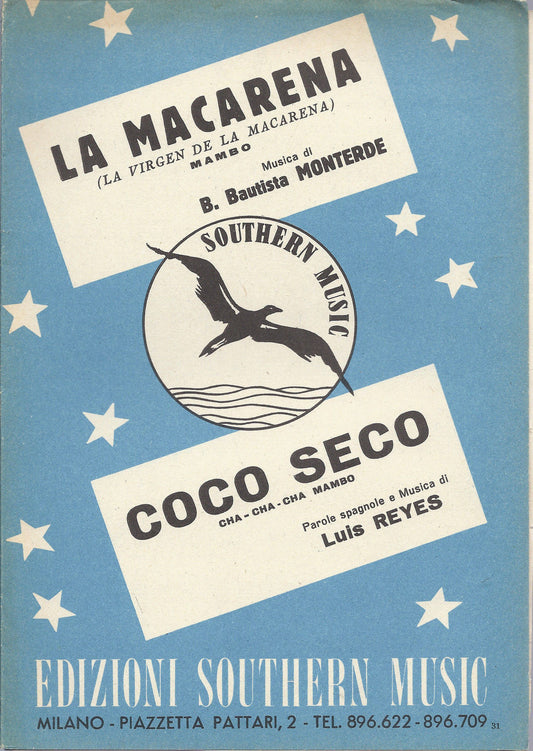LA MACARENA (B. Bautista Monterde) - COCO SECO (Luis Reyes) # SPARTITO