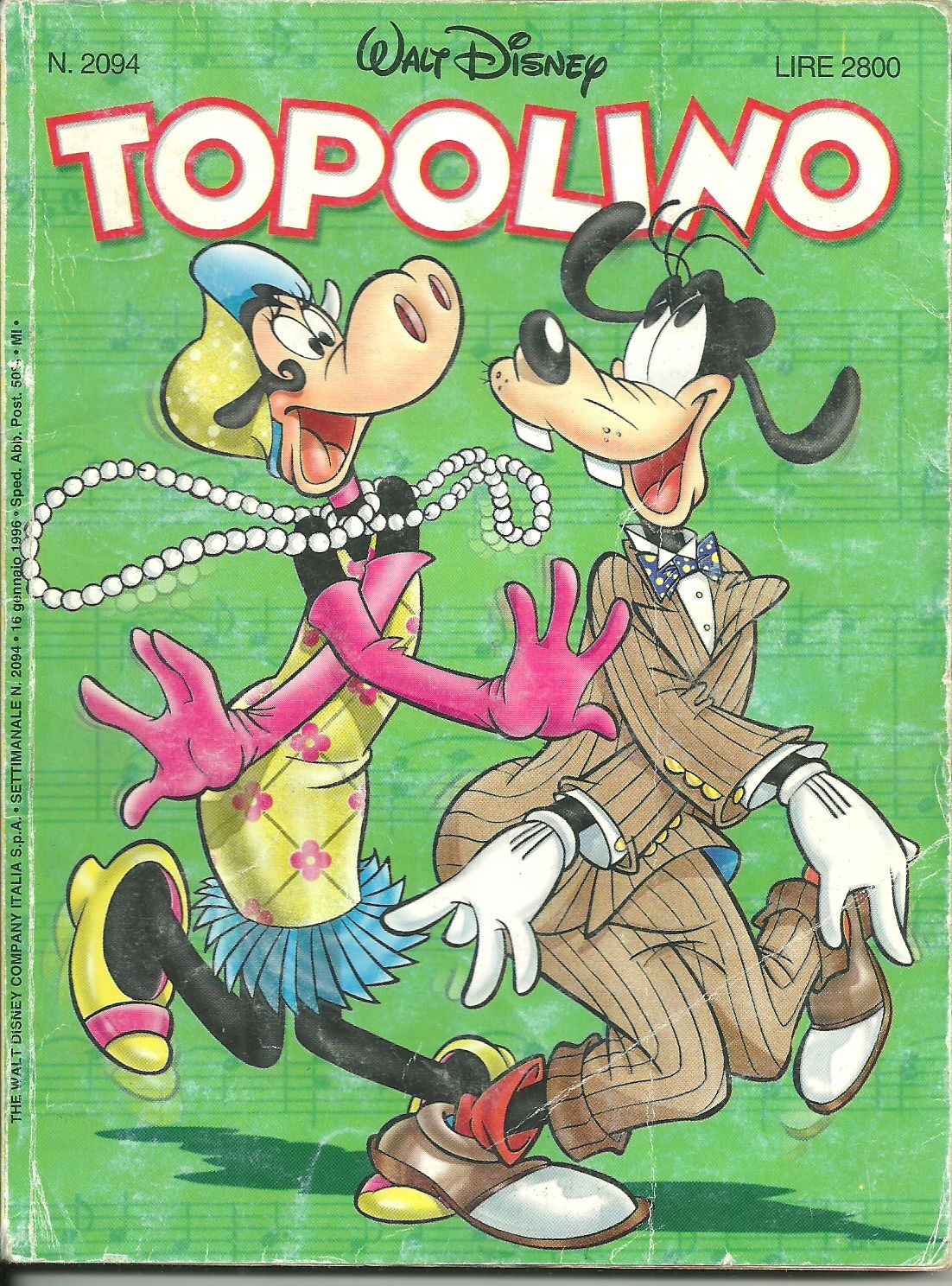 TOPOLINO N. 2094 - 16 gennaio 1996