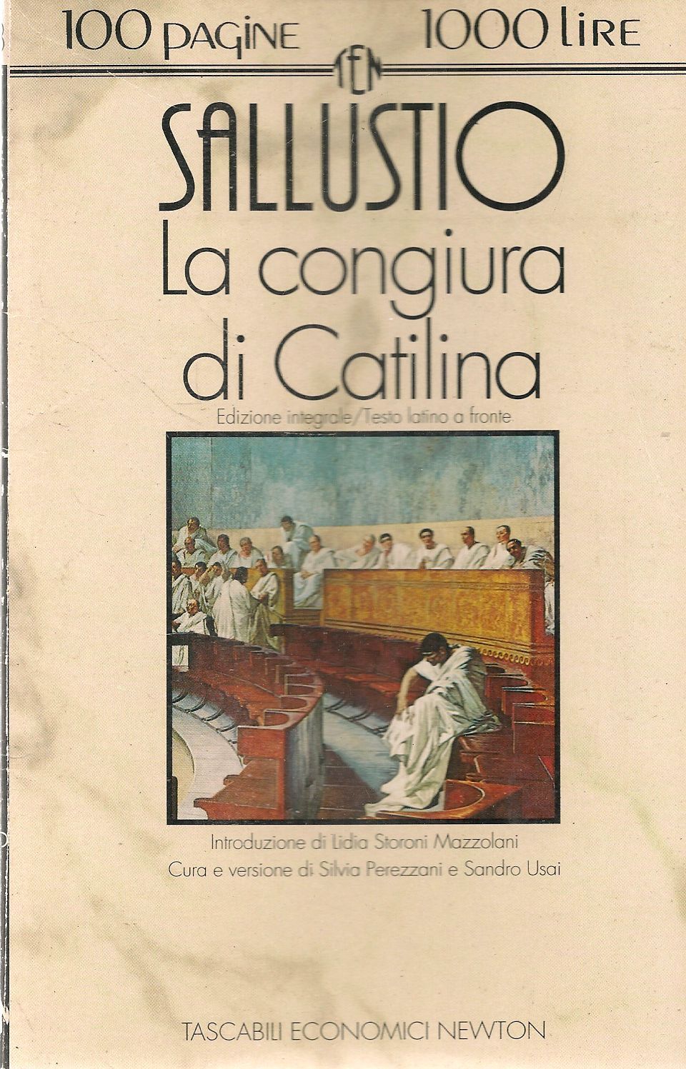 LA CONGIURA DI CATILINA - SALLUSTIO - LATIN-ITALIAN TEXT