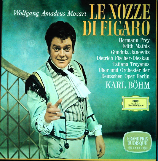 LE NOZZE DI FIGARO W.A. MOZART - CONFANETTO 4 VINILI - KARL BPHM