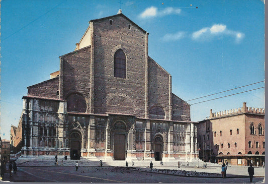 BOLOGNA - BASILICA DI S. PETRONIO E PALAZZO DEI NOTAI - V 19