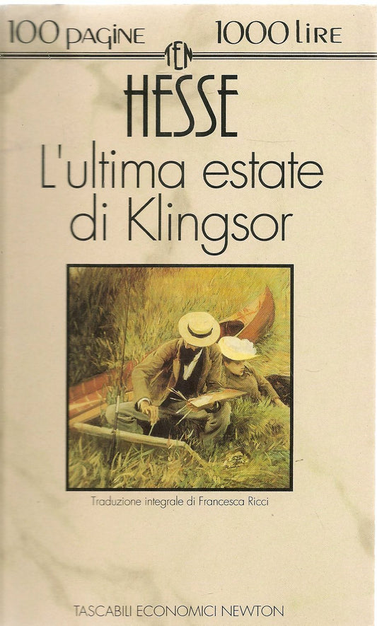 L'ULTIMA ESTATE DI KLINGSOR - HESSE