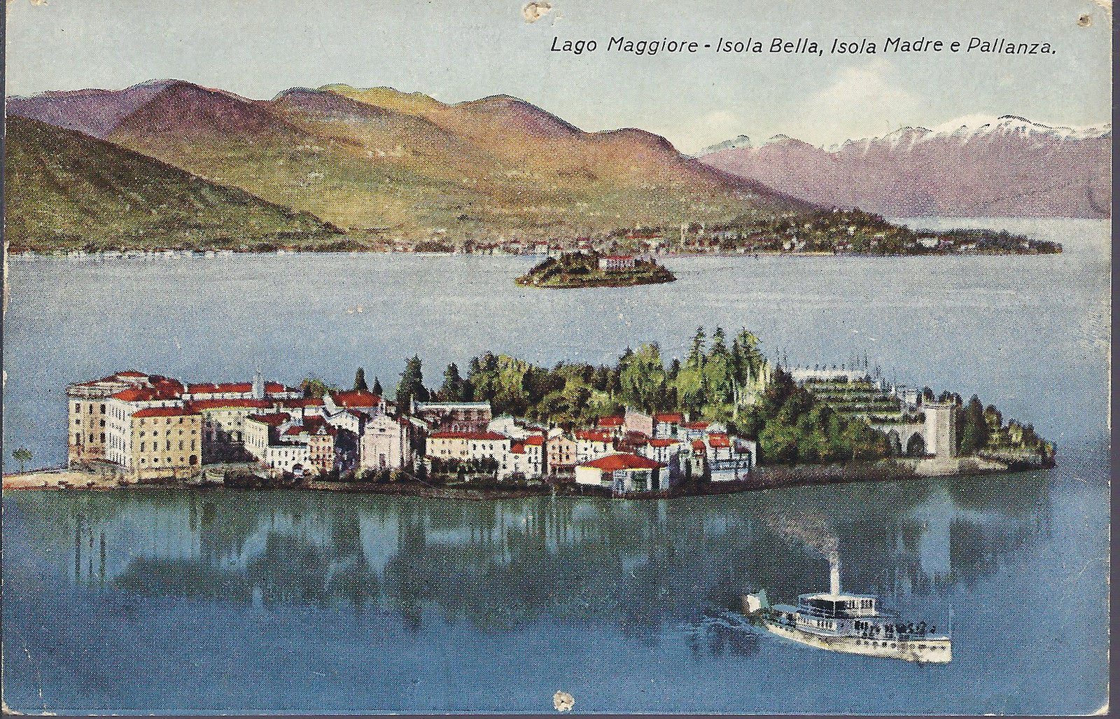 ISOLA BELLA, ISOLA MADRE E PALLANZA - LAGO MAGGIORE - NV - F