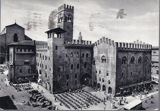 BOLOGNA - PALAZZO RE ENZO - V 1956 - FG