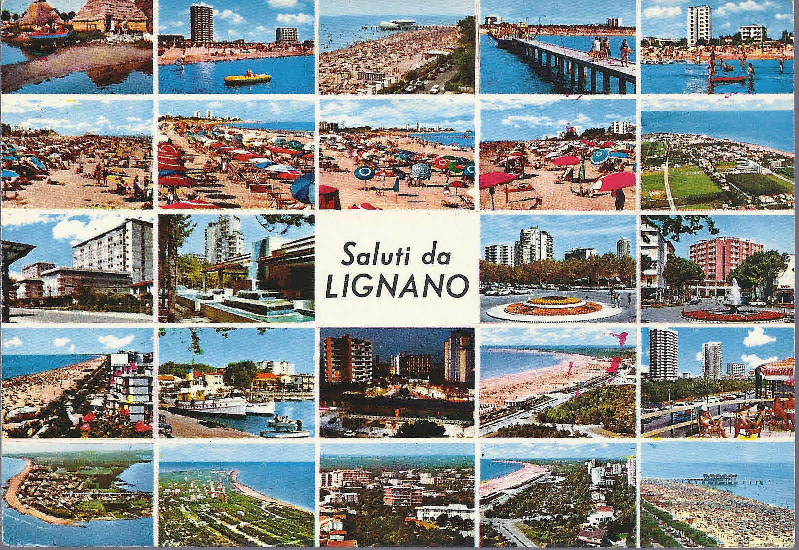 LIGNANO - SALUTI - 24 VEDUTINE - V1983