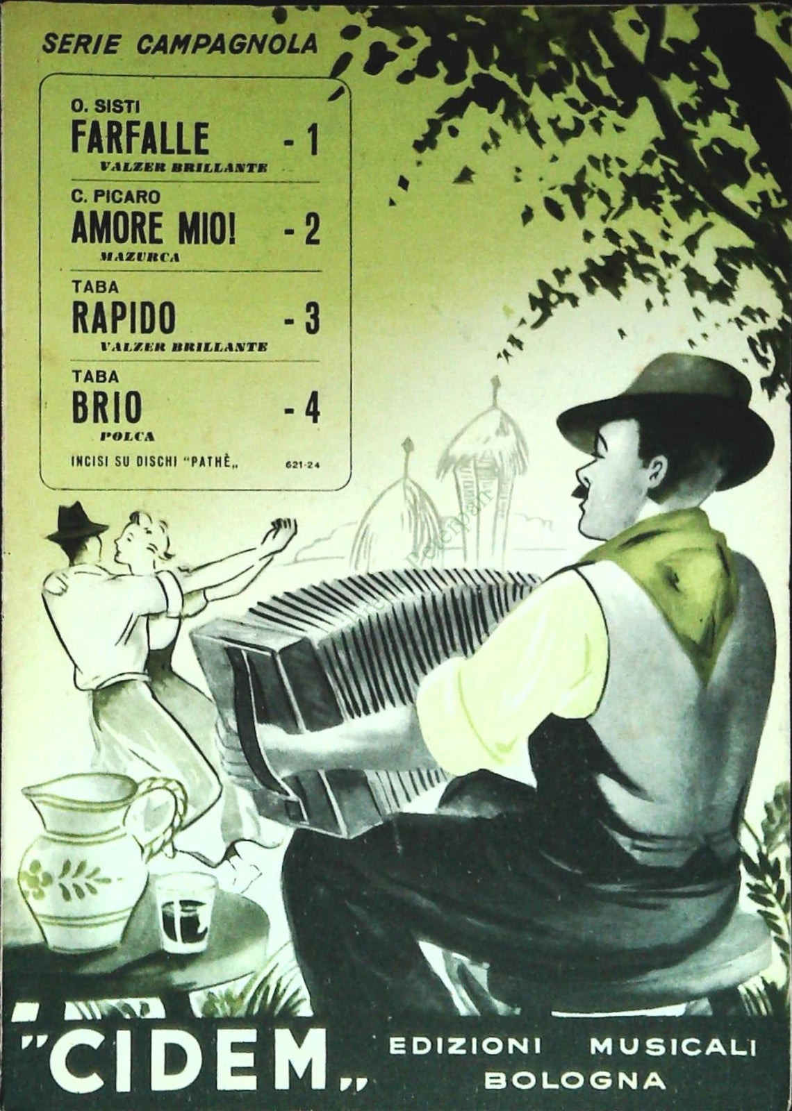 SERIE CAMPAGNOLA - 4 BRANI - SPARTITO-SHEET MUSIC