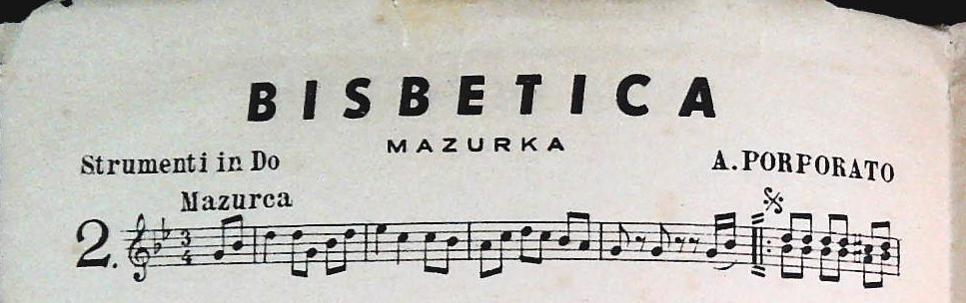 A. PORPORATO - QUATTRO BRANI  SPARTITO-SHEET MUSIC
