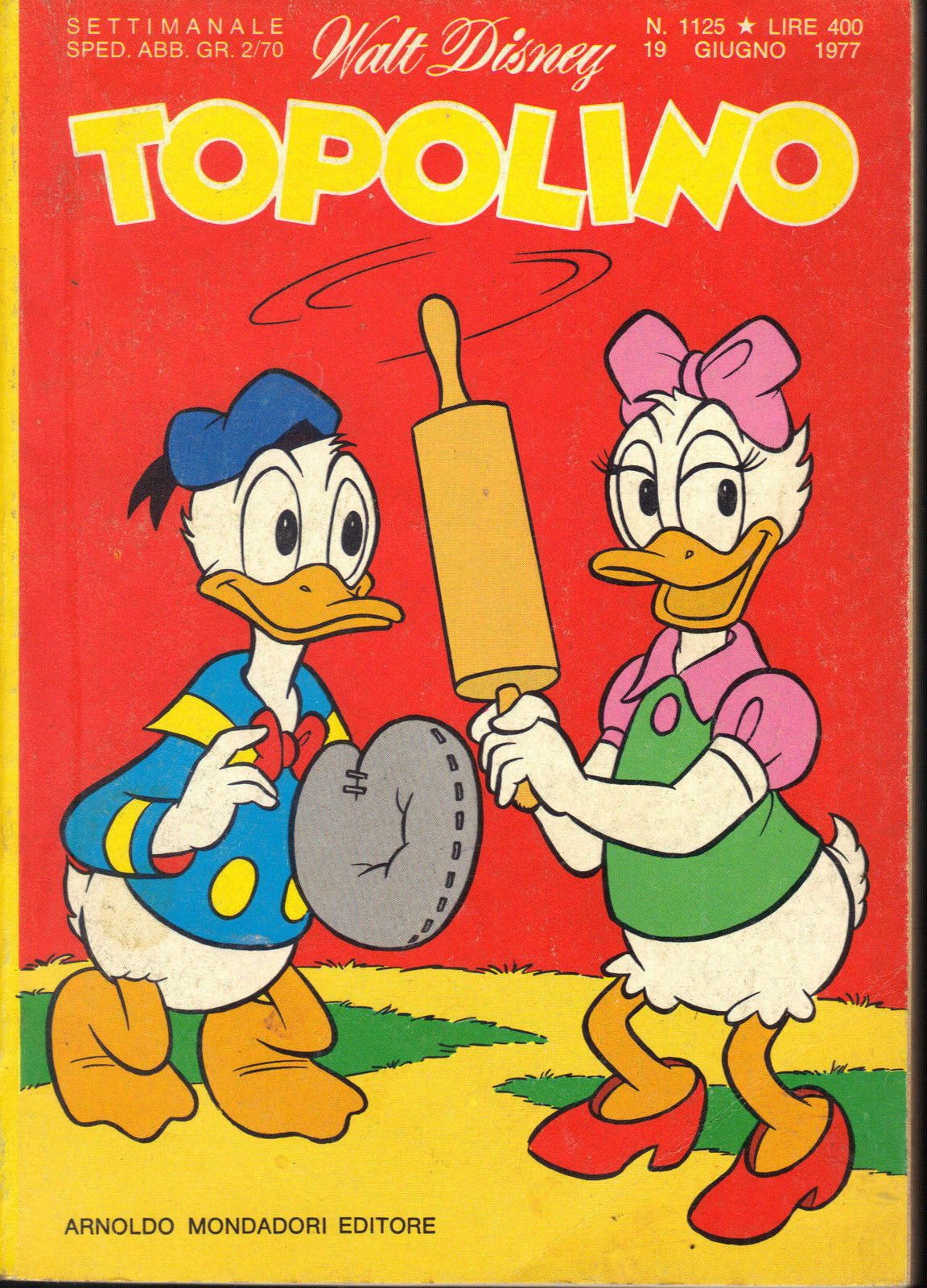 TOPOLINO N° 1125 - 19 GIUGNO 1977