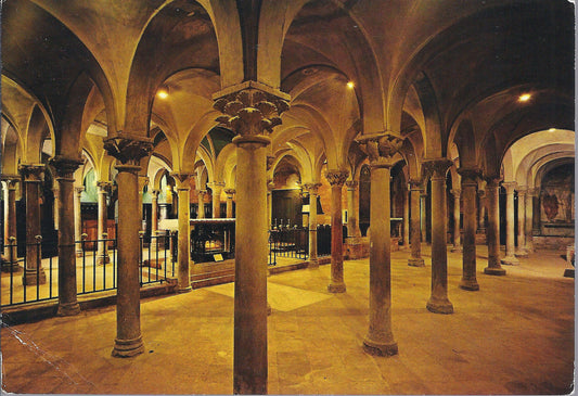 PIACENZA - LA CRIPTA DEL DUOMO - V1973
