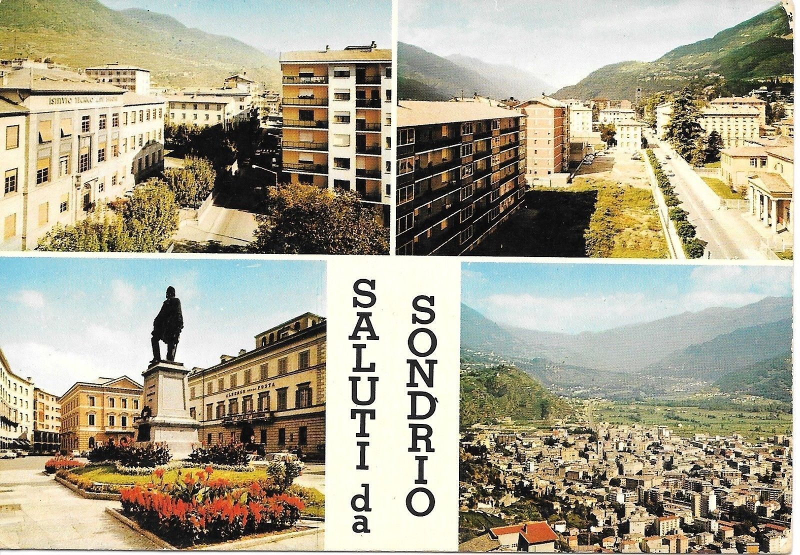 SALUTI DA SONDRIO - 4 VEDUTE - NV