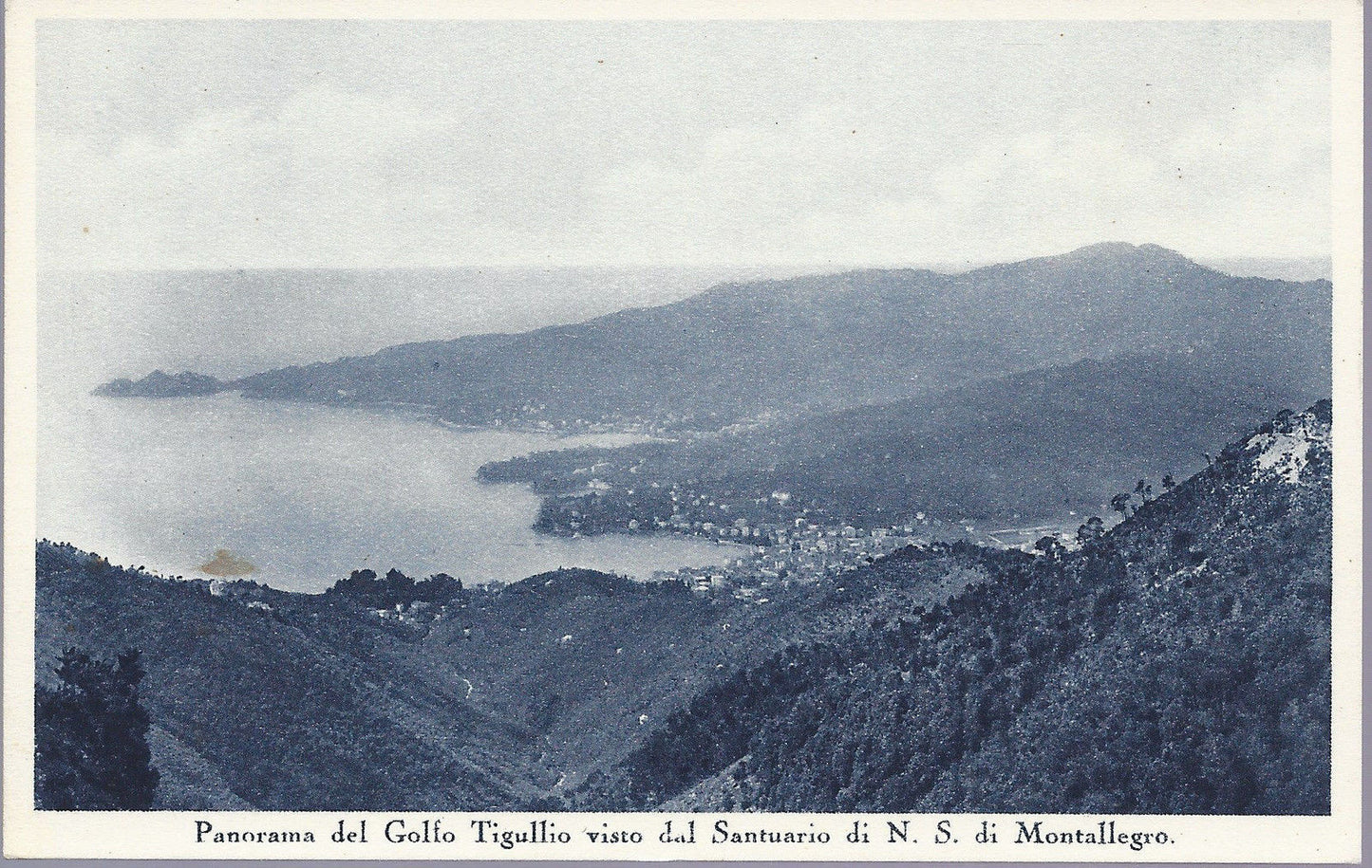 GOLFO DEL TIGULLIO - PANORAMA  DAL SANTUARIO DI N. S. DI MON