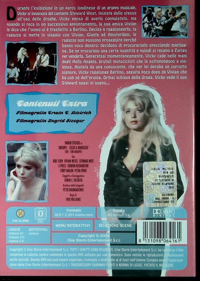 GROUPIE. SESSO A DOMICILIO - DVD