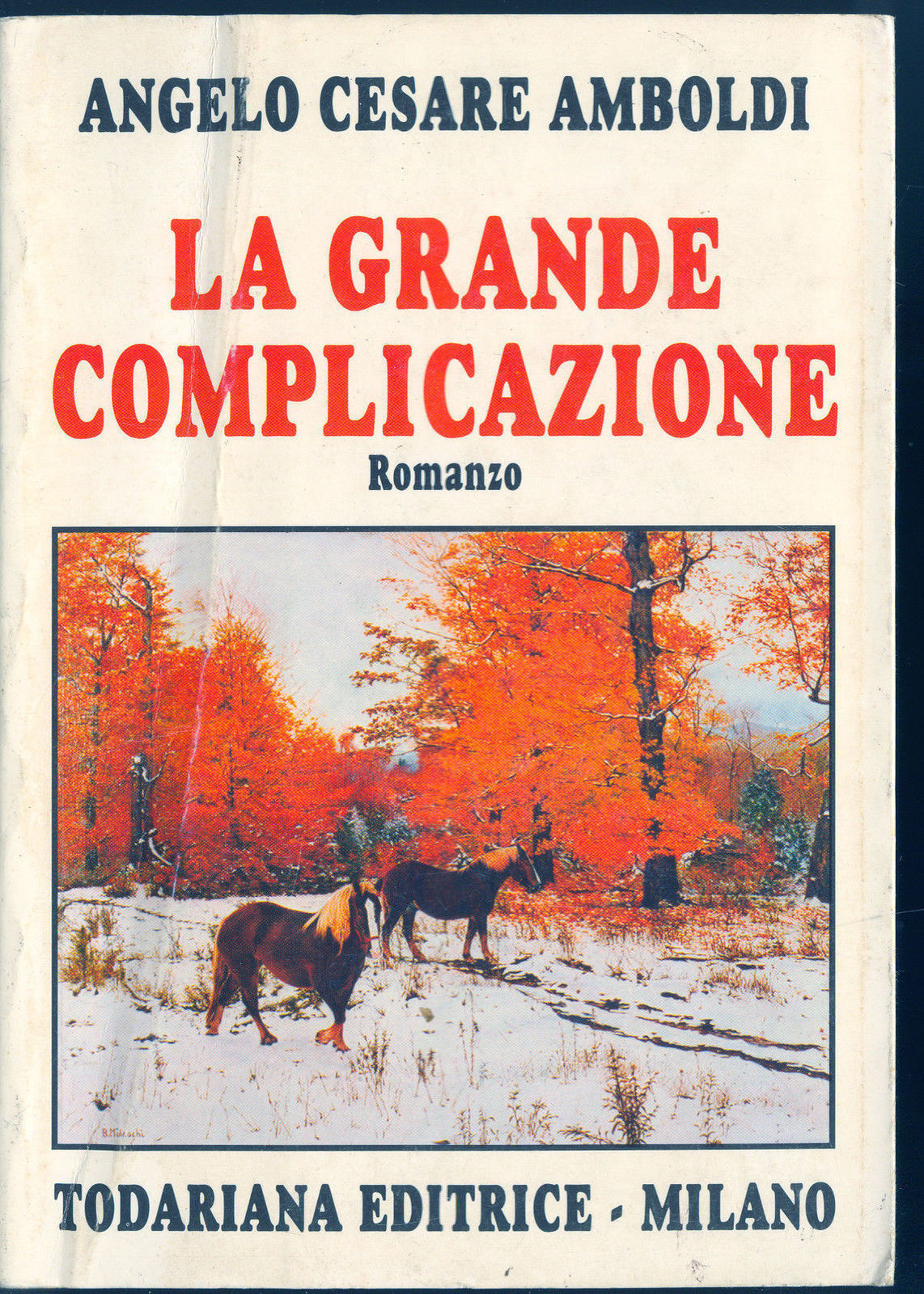 LA GRANDE COMPLICAZIONE - ANGELO CESARE AMBOLDI