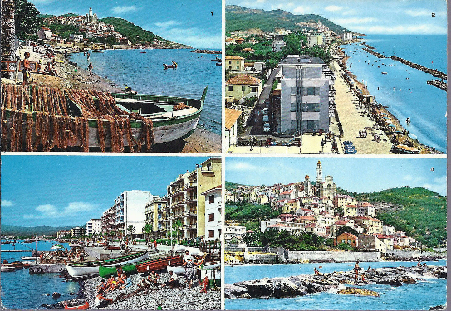 CERVO E SAN BARTOLOMEO DEL CERVO - 4 VEDUTE - NV