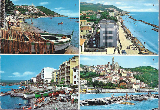 CERVO E SAN BARTOLOMEO DEL CERVO - 4 VEDUTE - NV