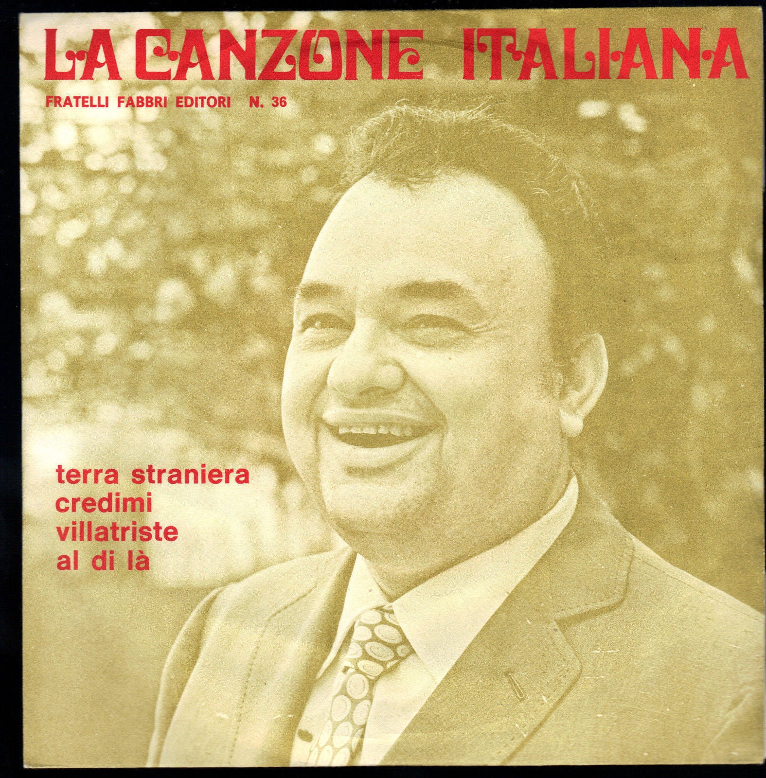 LA CANZONE ITALIANA N° 36 # TERRA STRANIERA - CREDIMI -