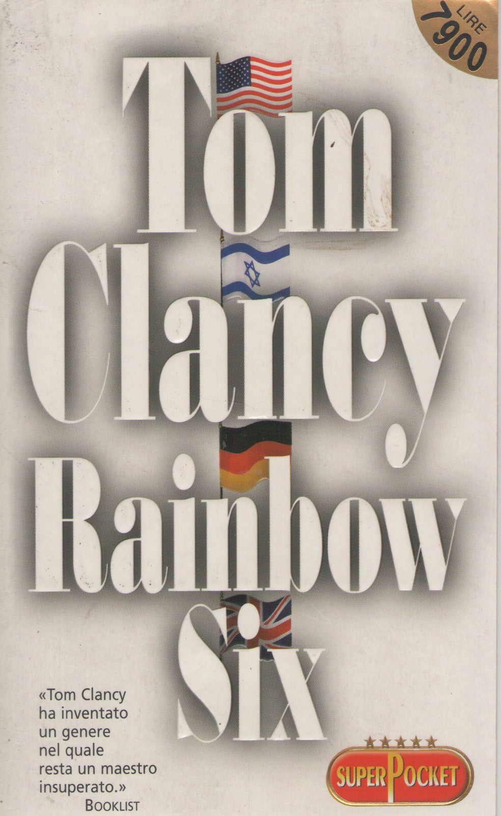 RAINBOW SIX - TOM CLANCY   ED. SUPERPOCKET