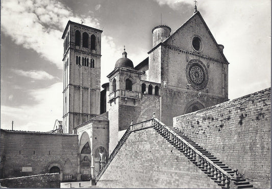 ASSISI - BASILICA DI S. FRANCESCO - V1961