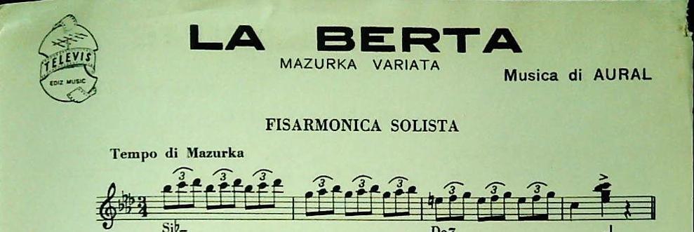 TRE BALLABILI CAMPAGNOLI - SPARTITO-SHEET MUSIC