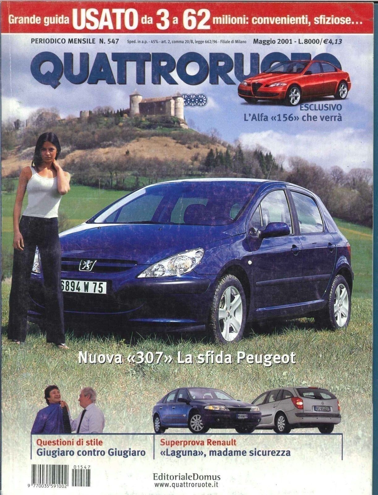 QUATTRORUOTE N 547 - MAGGIO 2001