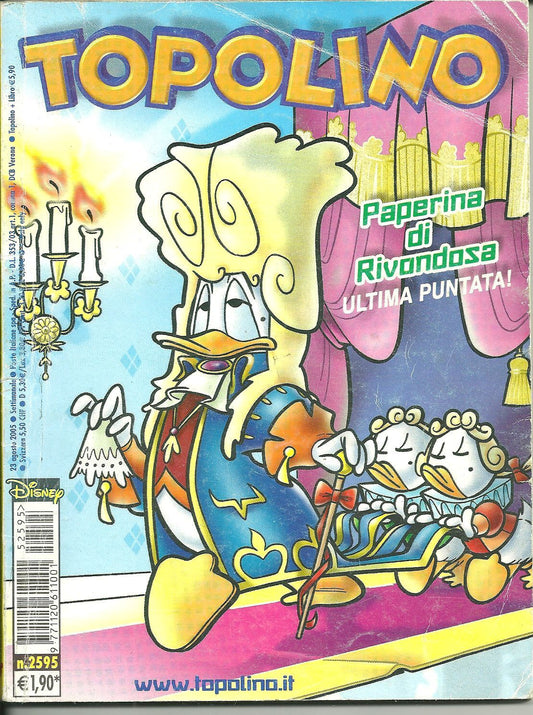 TOPOLINO N. 2595 - 23 AGOSTO 2005