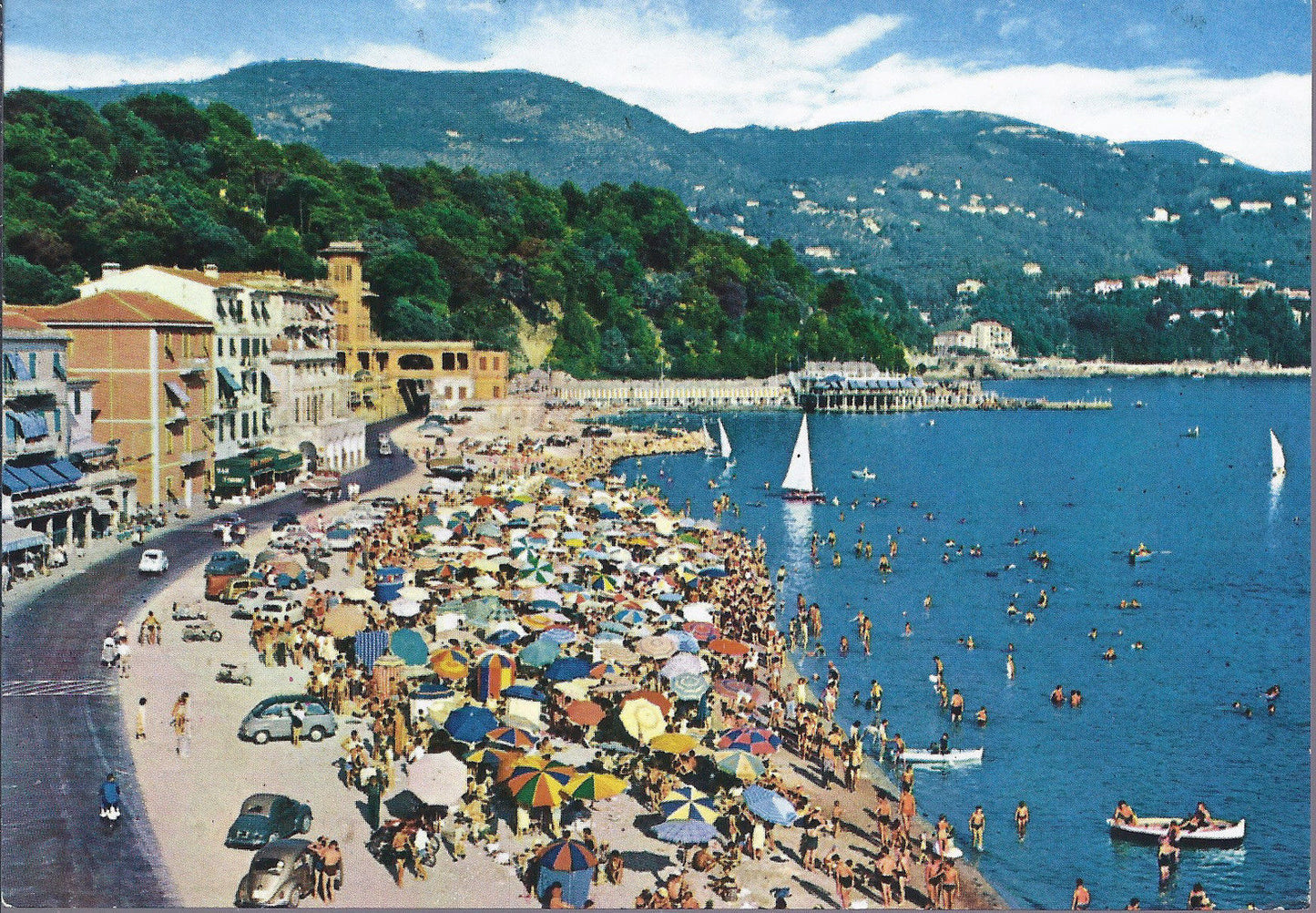 S. TERENZO - GOLFO DI LA SPEZIA - SCORCIO PANORAMICO - V1960