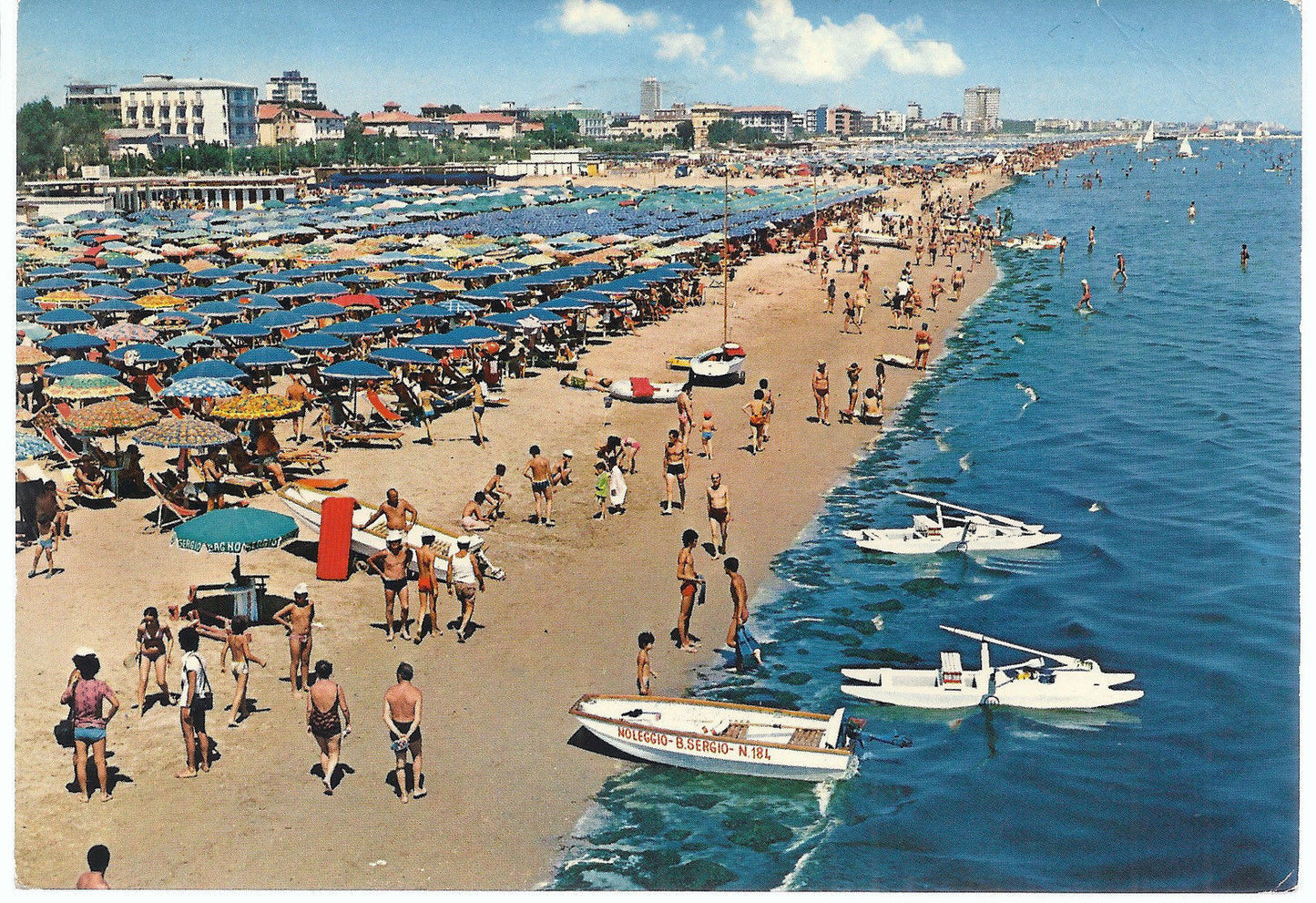 CERVIA - LA SPIAGGIA - V 1981 - FG - animata