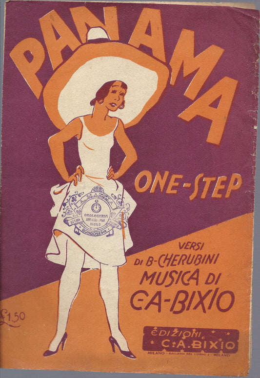 PANAMA (B. Cherubini - C.A. Bixio) # SPARTITO