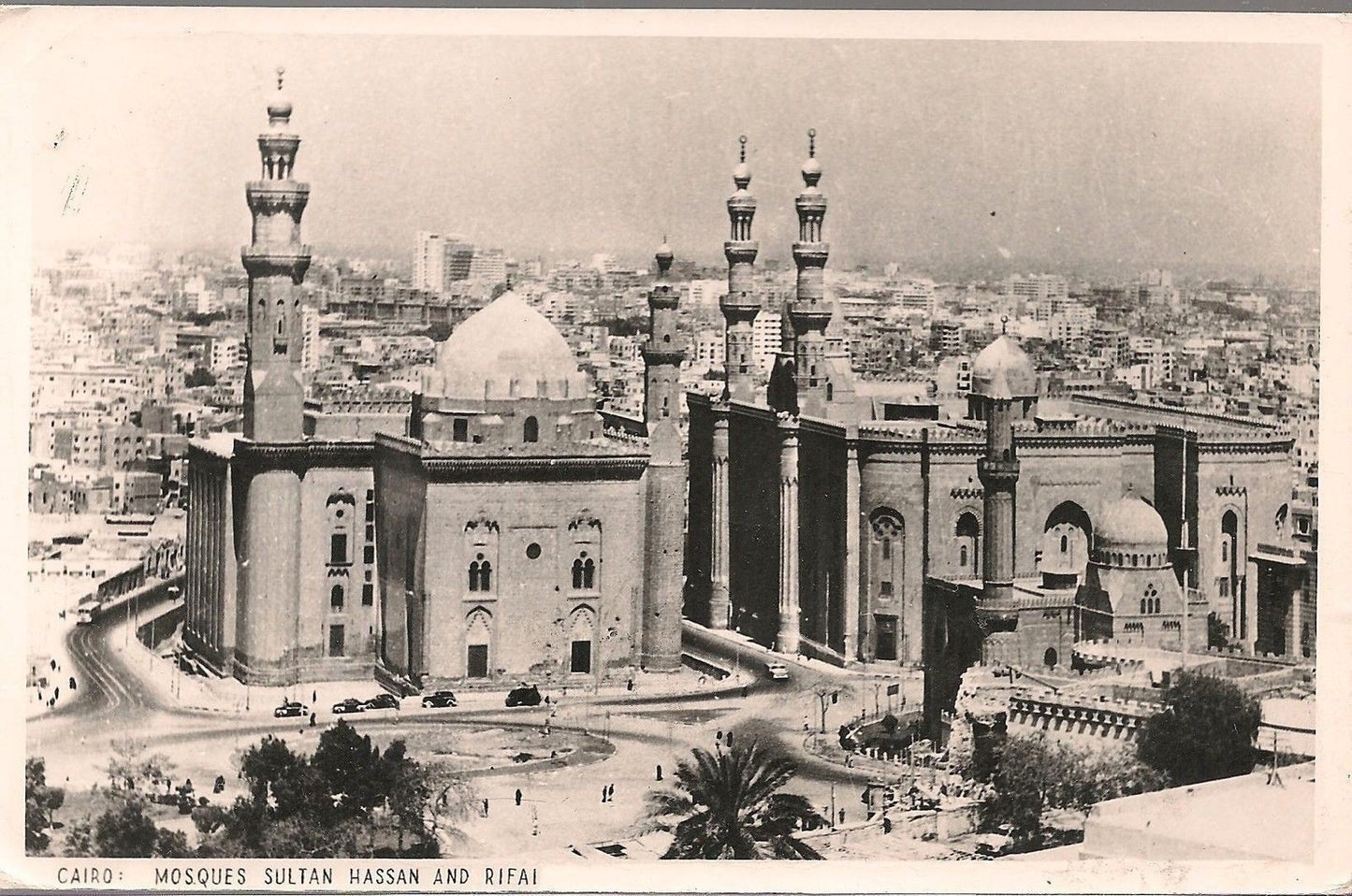 CAIRO - MOSQUES SULTAN HASSAN AND RIFAI - V/T1963