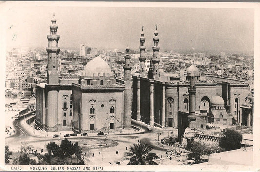 CAIRO - MOSQUES SULTAN HASSAN AND RIFAI - V/T1963