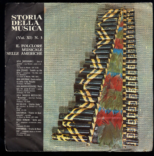 STORIA DELLA MUSICA - VOL XI  N. 3 - IL FOLCLORE MUSICALE NELLE AMERICHE
