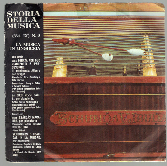STORIA DELLA MUSICA - VOL IX  N°8 - LA MUSICA IN UNGHERI