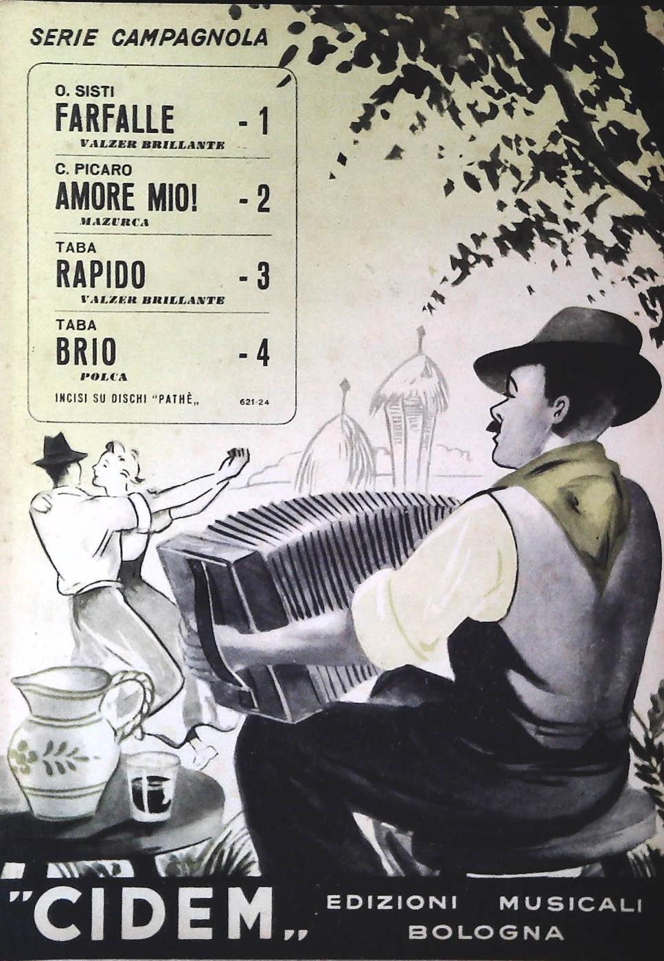 SERIE CAMPAGNOLA - 4 BRANI - SPARTITO-SHEET MUSIC