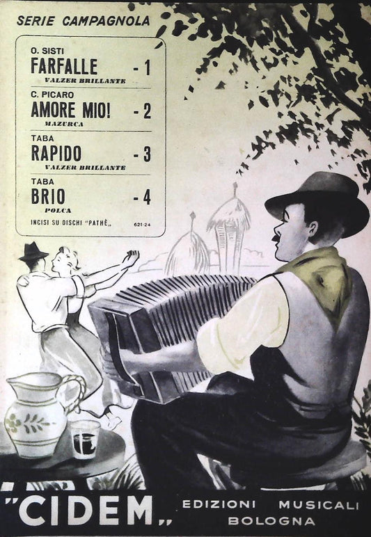 SERIE CAMPAGNOLA - 4 BRANI - SPARTITO-SHEET MUSIC
