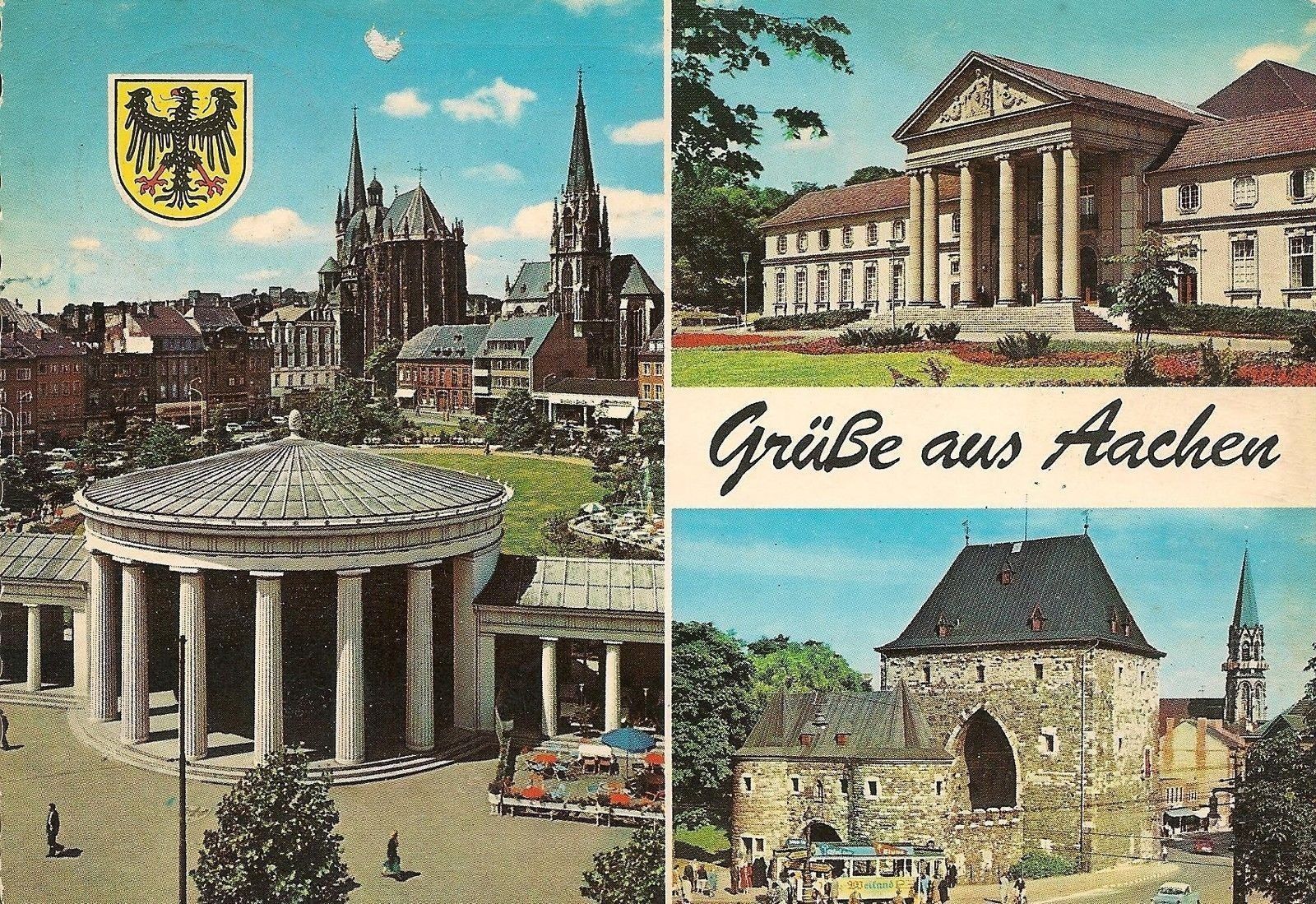 AQUISGRANA/AACHEN - 3VEDUTE/3BILDER - V/G