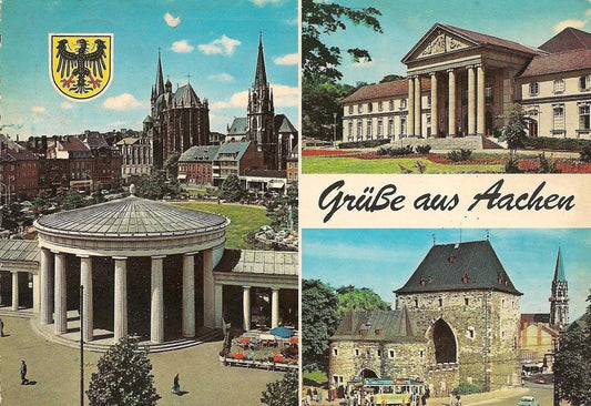 AQUISGRANA/AACHEN - 3VEDUTE/3BILDER - V/G