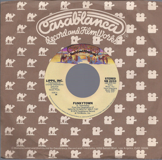 FUNKYTOWN - ALL NIGHT DANCING - LIPPS, INC.  - USA  1979