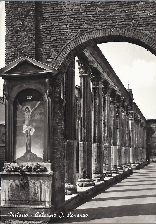 MILANO - COLONNE DI S. LORENZO - V1963