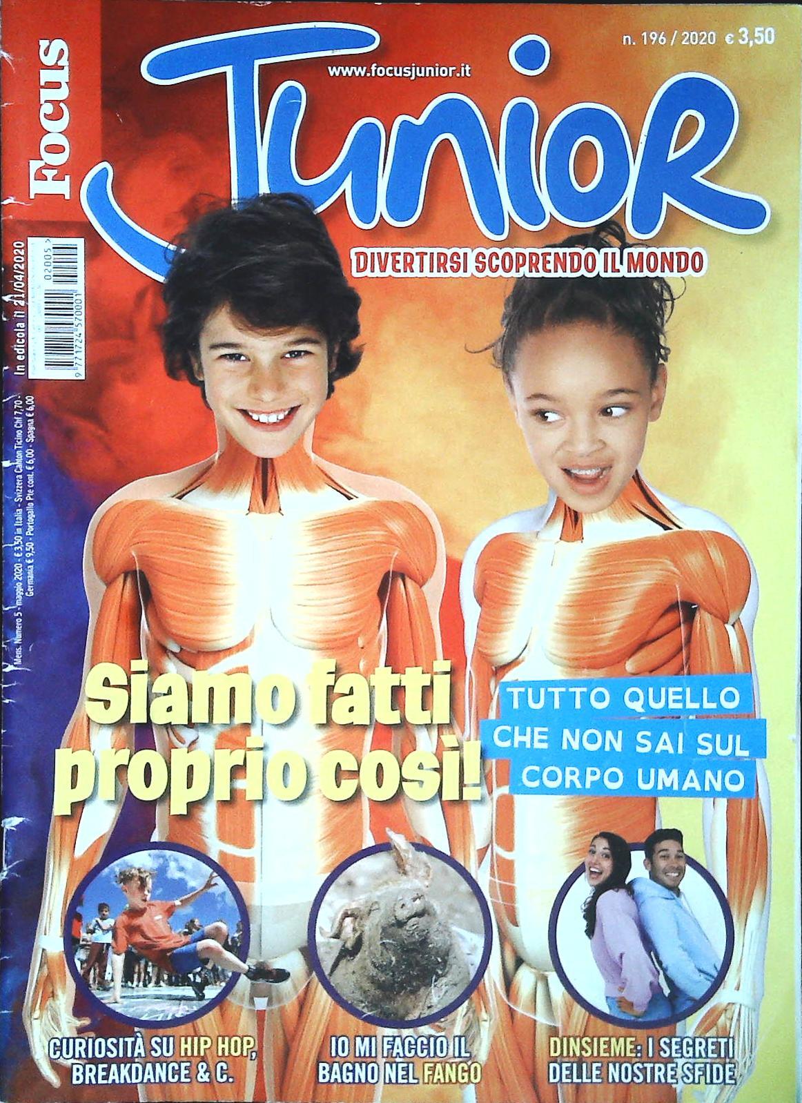 FOCUS JUNIOR N. 96 - SIAMO FATTI PROPRIO COSI'- OUTLET DEL LIBRO