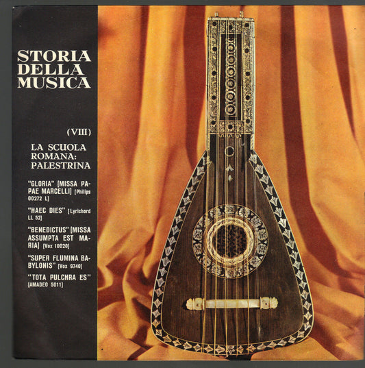 STORIA DELLA MUSICA - VOL I  N°8 - LA SCUOLA ROMANA : PA