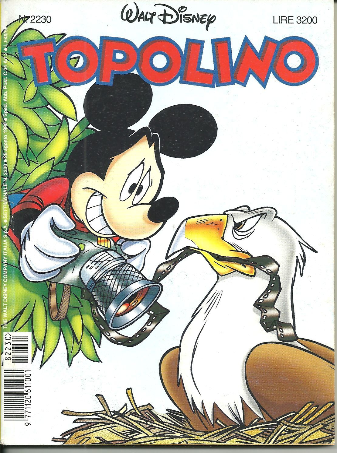 TOPOLINO N. 2230 - 25 AGOSTO 1998